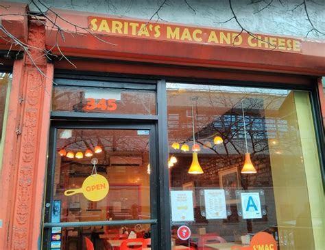 S mac east village - S'MAC East Village. 197 1st Avenue, New York, NY 10003. Short for Sarita’s Macaroni & Cheese, S’MAC serves up its myriad versions of the namesake dish in personal cast iron skillets. Go for a ...